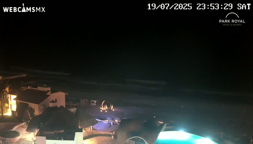 Cancún (Cancun) Playa Marlin Beach Live Cam - Benito Juarez, Quintana Roo, Mexico