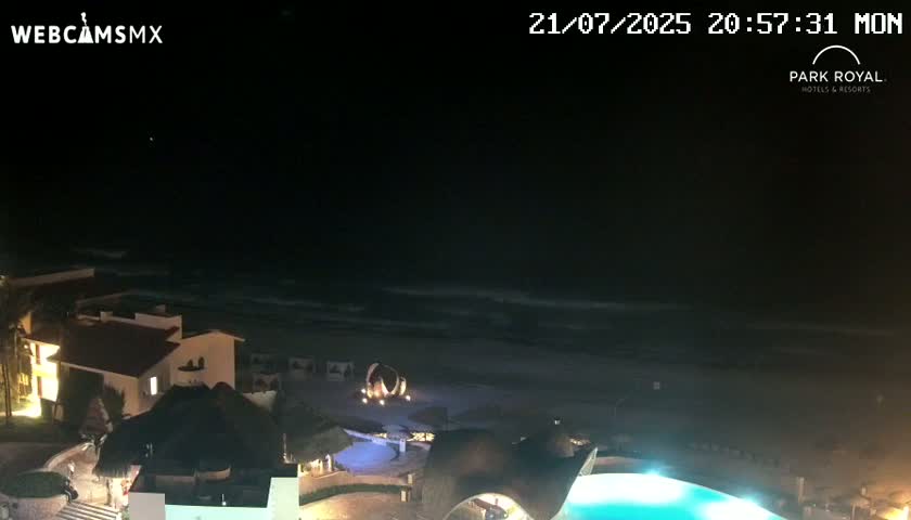 Cancún (Cancun) Playa Marlin Beach Live Cam - Benito Juarez, Quintana Roo, Mexico