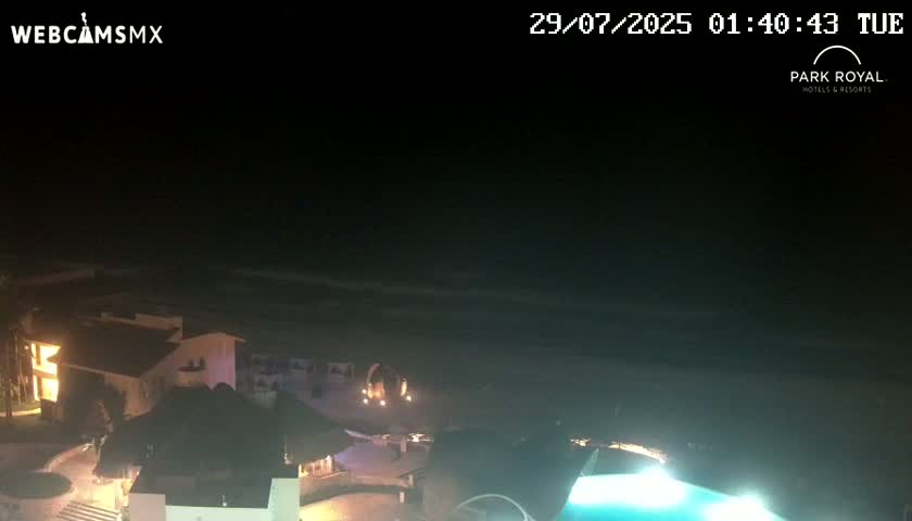 Cancún (Cancun) Playa Marlin Beach Live Cam - Benito Juarez, Quintana Roo, Mexico