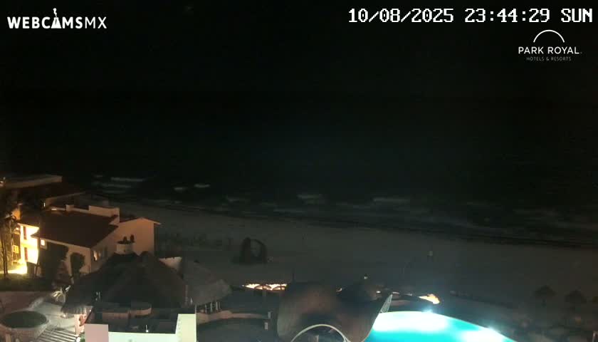 Cancún (Cancun) Playa Marlin Beach Live Cam - Benito Juarez, Quintana Roo, Mexico