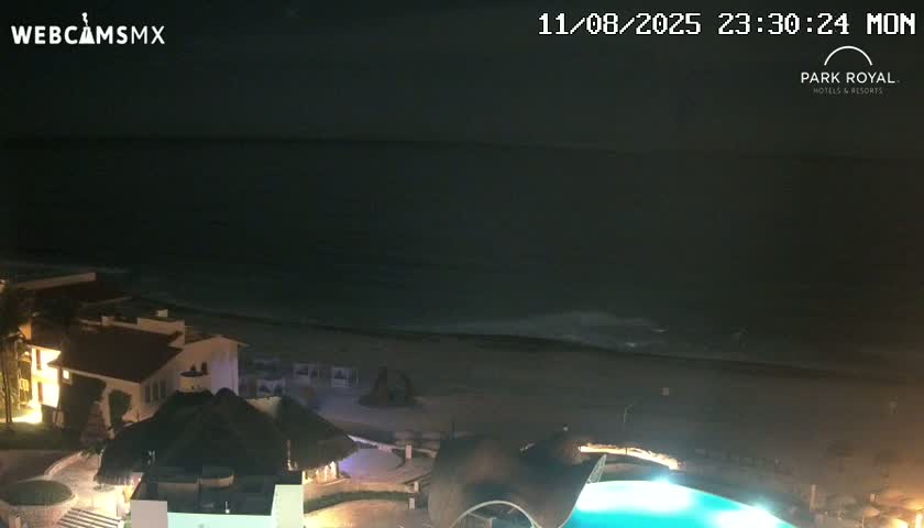 Cancún (Cancun) Playa Marlin Beach Live Cam - Benito Juarez, Quintana Roo, Mexico