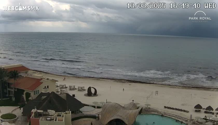 Cancún (Cancun) Playa Marlin Beach Live Cam - Benito Juarez, Quintana Roo, Mexico