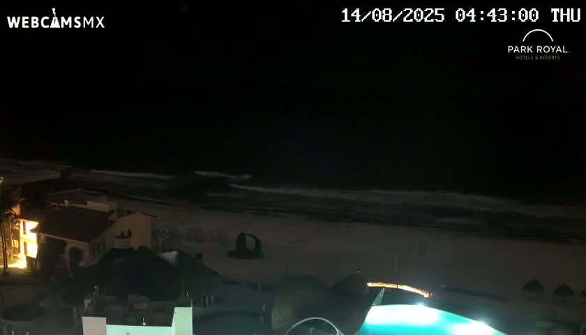 Cancún (Cancun) Playa Marlin Beach Live Cam - Benito Juarez, Quintana Roo, Mexico