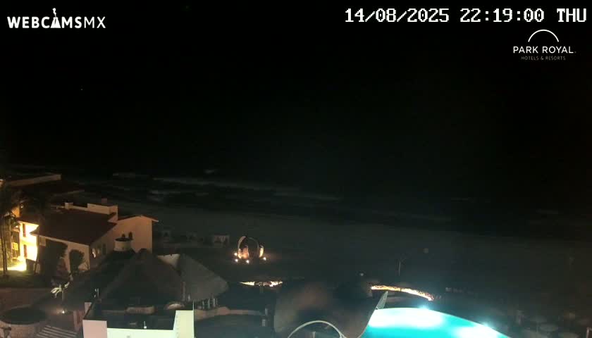 Cancún (Cancun) Playa Marlin Beach Live Cam - Benito Juarez, Quintana Roo, Mexico