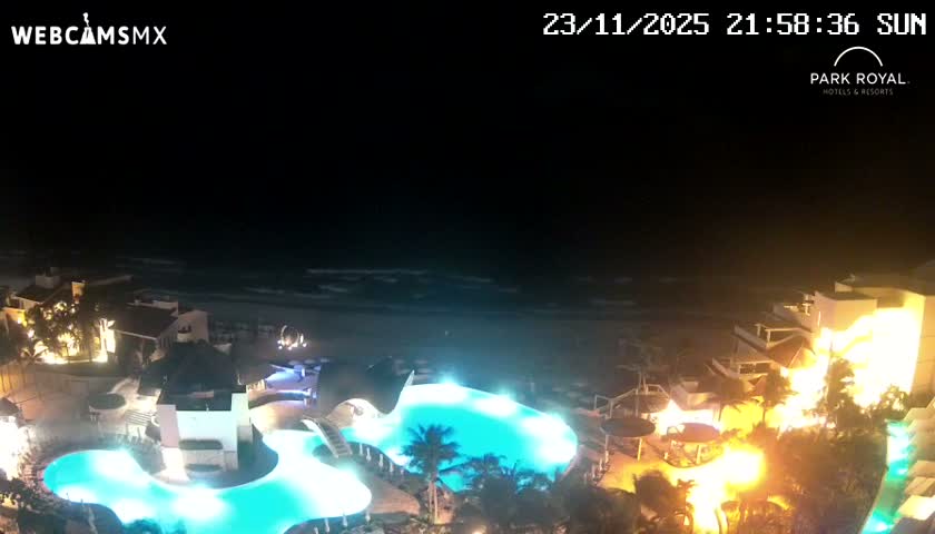 Cancún (Cancun) Playa Marlin Beach Live Cam - Benito Juarez, Quintana Roo, Mexico