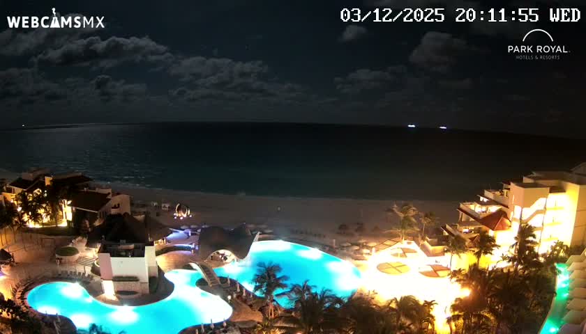 Cancún (Cancun) Playa Marlin Beach Live Cam - Benito Juarez, Quintana Roo, Mexico