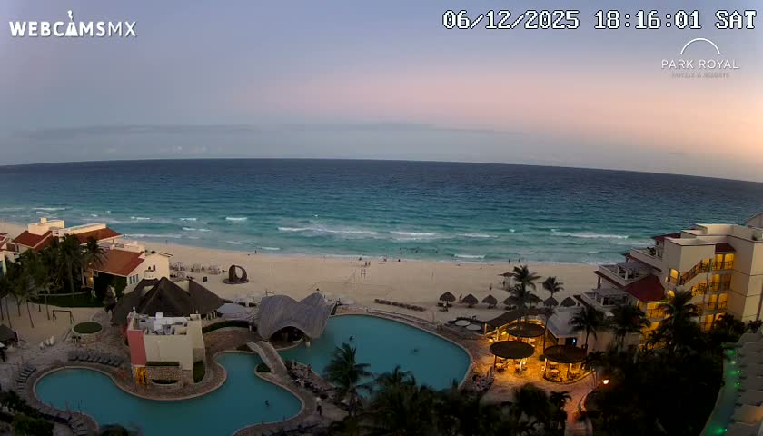 Cancún (Cancun) Playa Marlin Beach Live Cam - Benito Juarez, Quintana Roo, Mexico