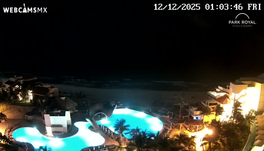 Cancún (Cancun) Playa Marlin Beach Live Cam - Benito Juarez, Quintana Roo, Mexico