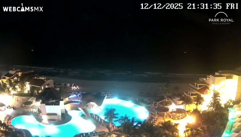Cancún (Cancun) Playa Marlin Beach Live Cam - Benito Juarez, Quintana Roo, Mexico
