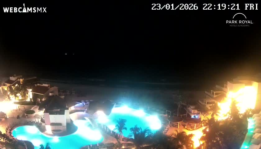 Cancún (Cancun) Playa Marlin Beach Live Cam - Benito Juarez, Quintana Roo, Mexico