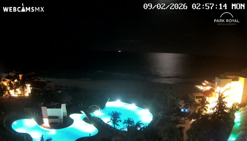 Cancún (Cancun) Playa Marlin Beach Live Cam - Benito Juarez, Quintana Roo, Mexico