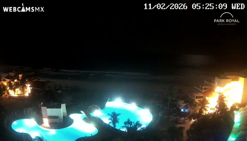 Cancún (Cancun) Playa Marlin Beach Live Cam - Benito Juarez, Quintana Roo, Mexico