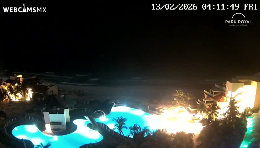 Cancún (Cancun) Playa Marlin Beach Live Cam - Benito Juarez, Quintana Roo, Mexico