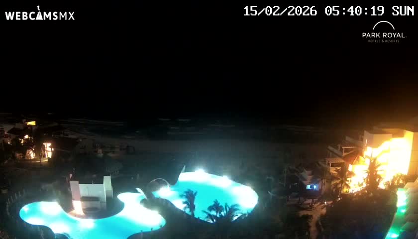 Cancún (Cancun) Playa Marlin Beach Live Cam - Benito Juarez, Quintana Roo, Mexico