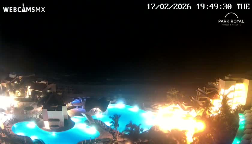 Cancún (Cancun) Playa Marlin Beach Live Cam - Benito Juarez, Quintana Roo, Mexico