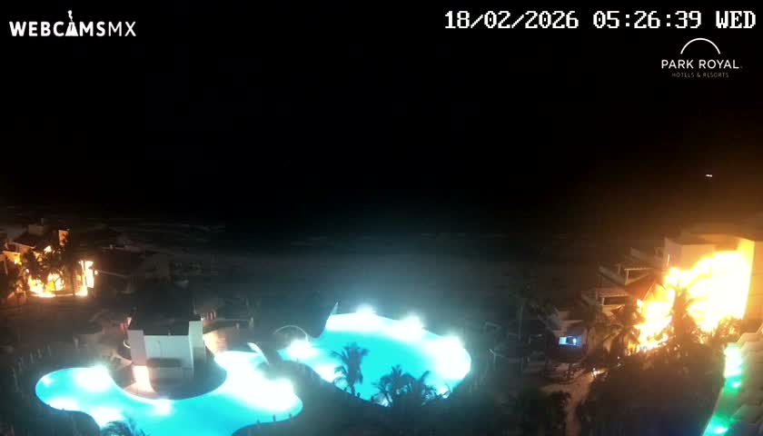 Cancún (Cancun) Playa Marlin Beach Live Cam - Benito Juarez, Quintana Roo, Mexico