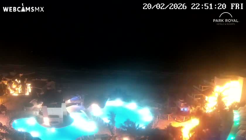 Cancún (Cancun) Playa Marlin Beach Live Cam - Benito Juarez, Quintana Roo, Mexico