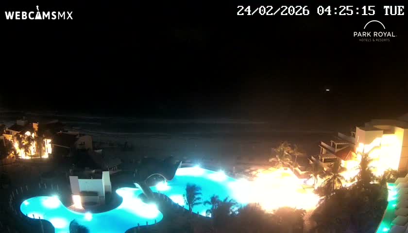 Cancún (Cancun) Playa Marlin Beach Live Cam - Benito Juarez, Quintana Roo, Mexico