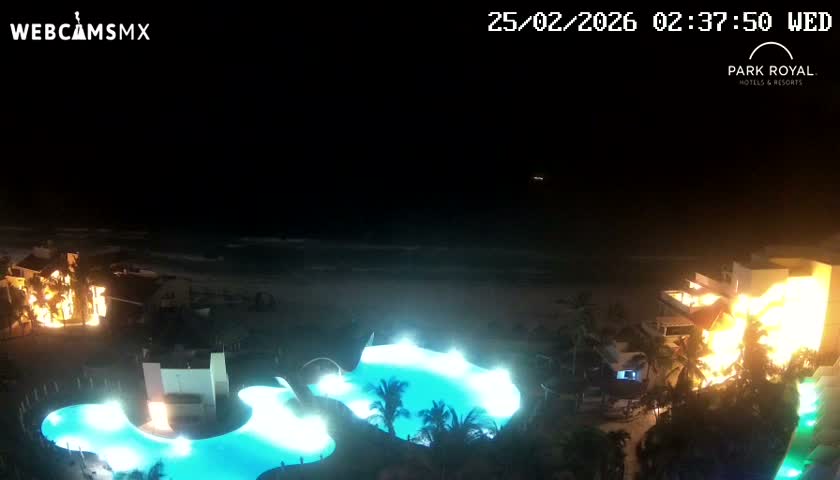 Cancún (Cancun) Playa Marlin Beach Live Cam - Benito Juarez, Quintana Roo, Mexico