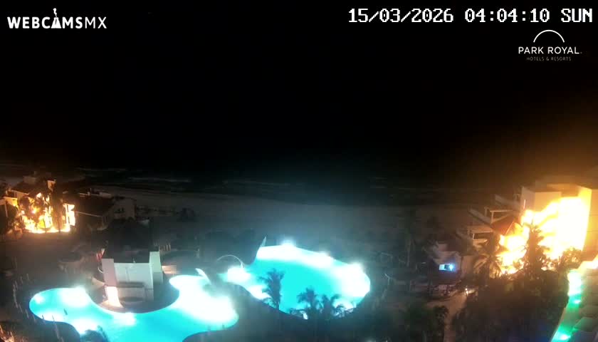 Cancún (Cancun) Playa Marlin Beach Live Cam - Benito Juarez, Quintana Roo, Mexico