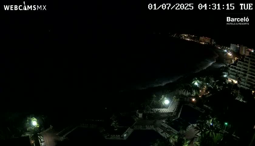Ixtapa Zihuatanejo, Playa Ixtapa Beach live Cam - Zihuatanejo de Azueta, Guerrero, Mexico