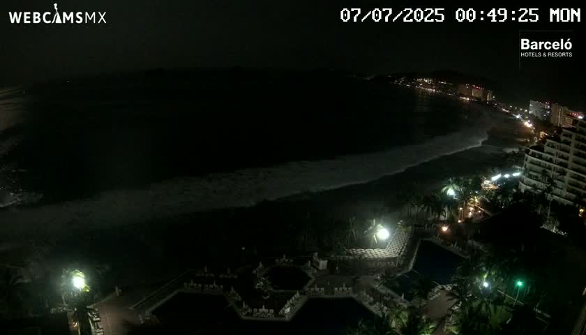Ixtapa Zihuatanejo, Playa Ixtapa Beach live Cam - Zihuatanejo de Azueta, Guerrero, Mexico