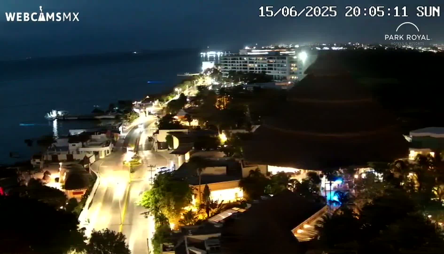 Cozumel Coast & City Skyline Live Cam - Municipio de Cozumel, Quintana Roo, Mexico