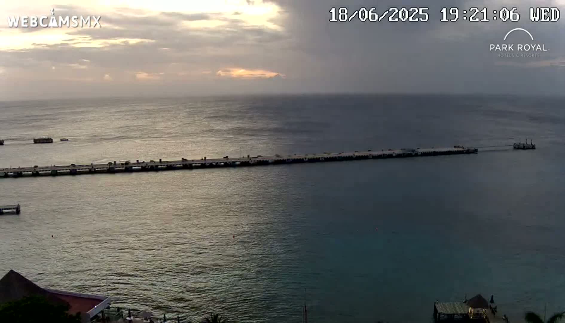 Cozumel Coast & City Skyline Live Cam - Municipio de Cozumel, Quintana Roo, Mexico