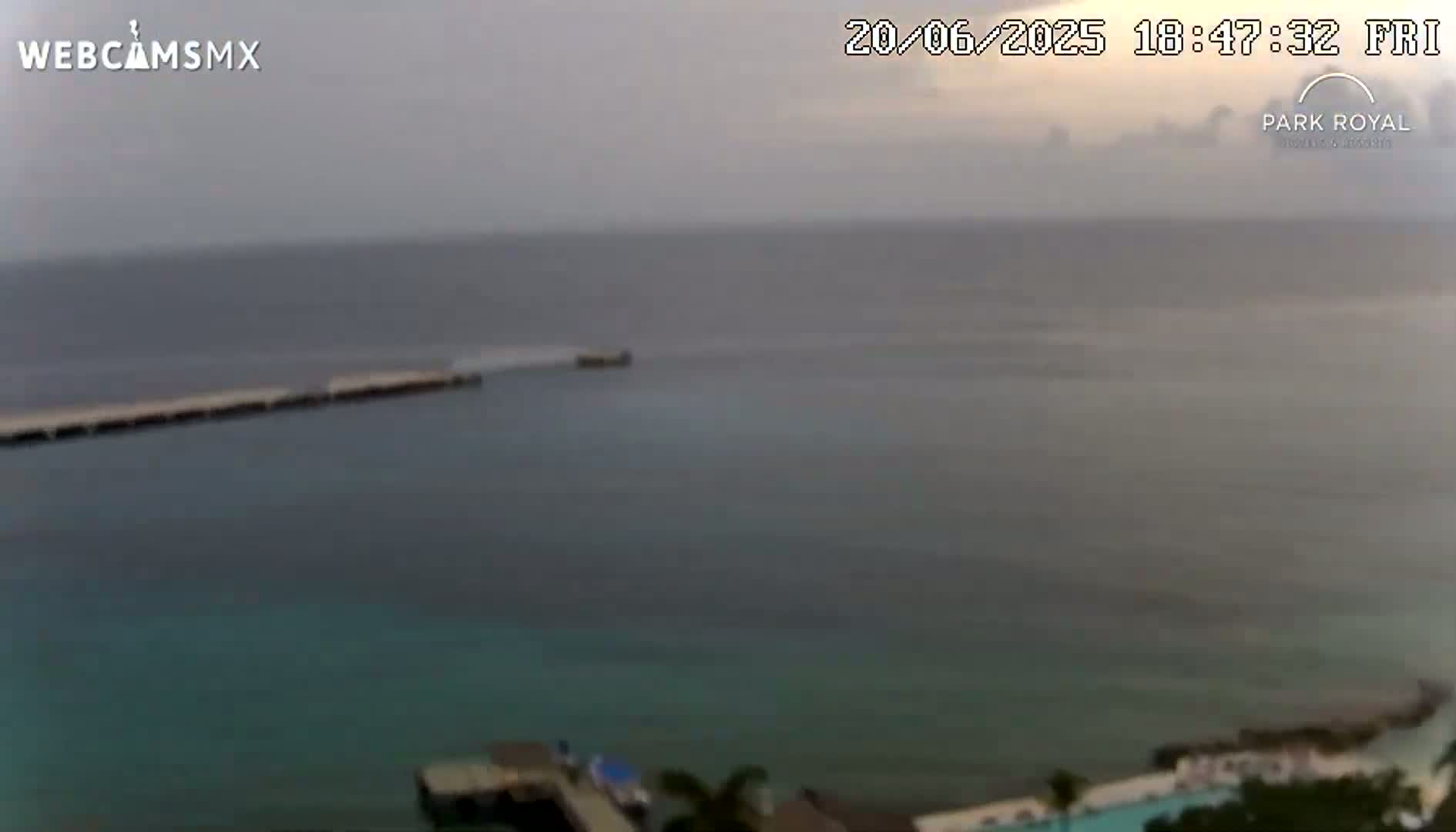 Cozumel Coast & City Skyline Live Cam - Municipio de Cozumel, Quintana Roo, Mexico