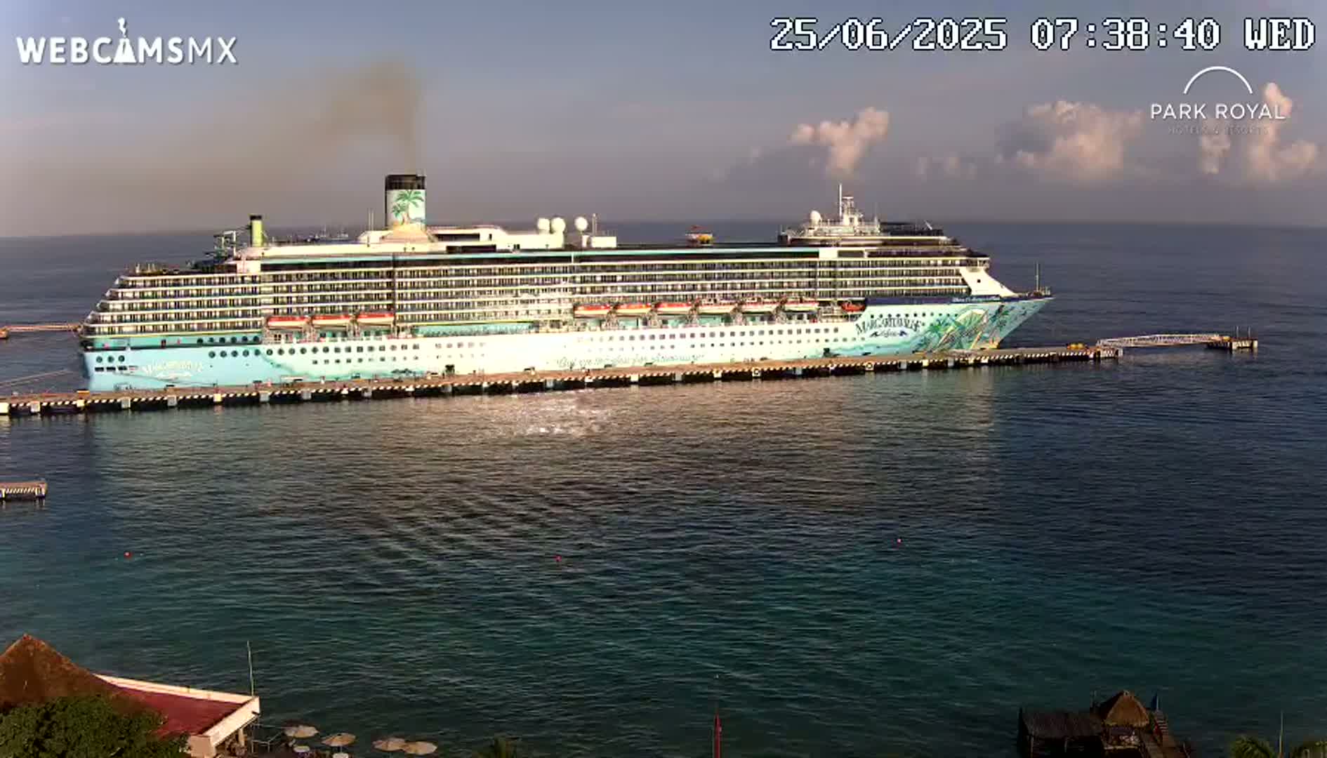 Cozumel Coast & City Skyline Live Cam - Municipio de Cozumel, Quintana Roo, Mexico