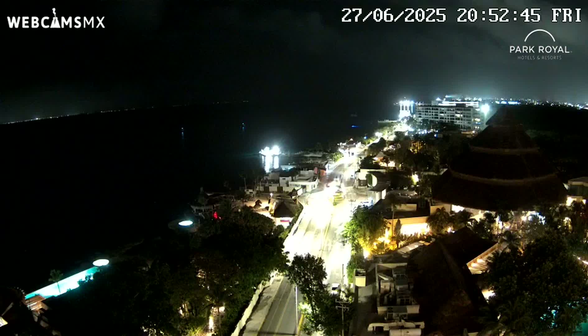 Cozumel Coast & City Skyline Live Cam - Municipio de Cozumel, Quintana Roo, Mexico