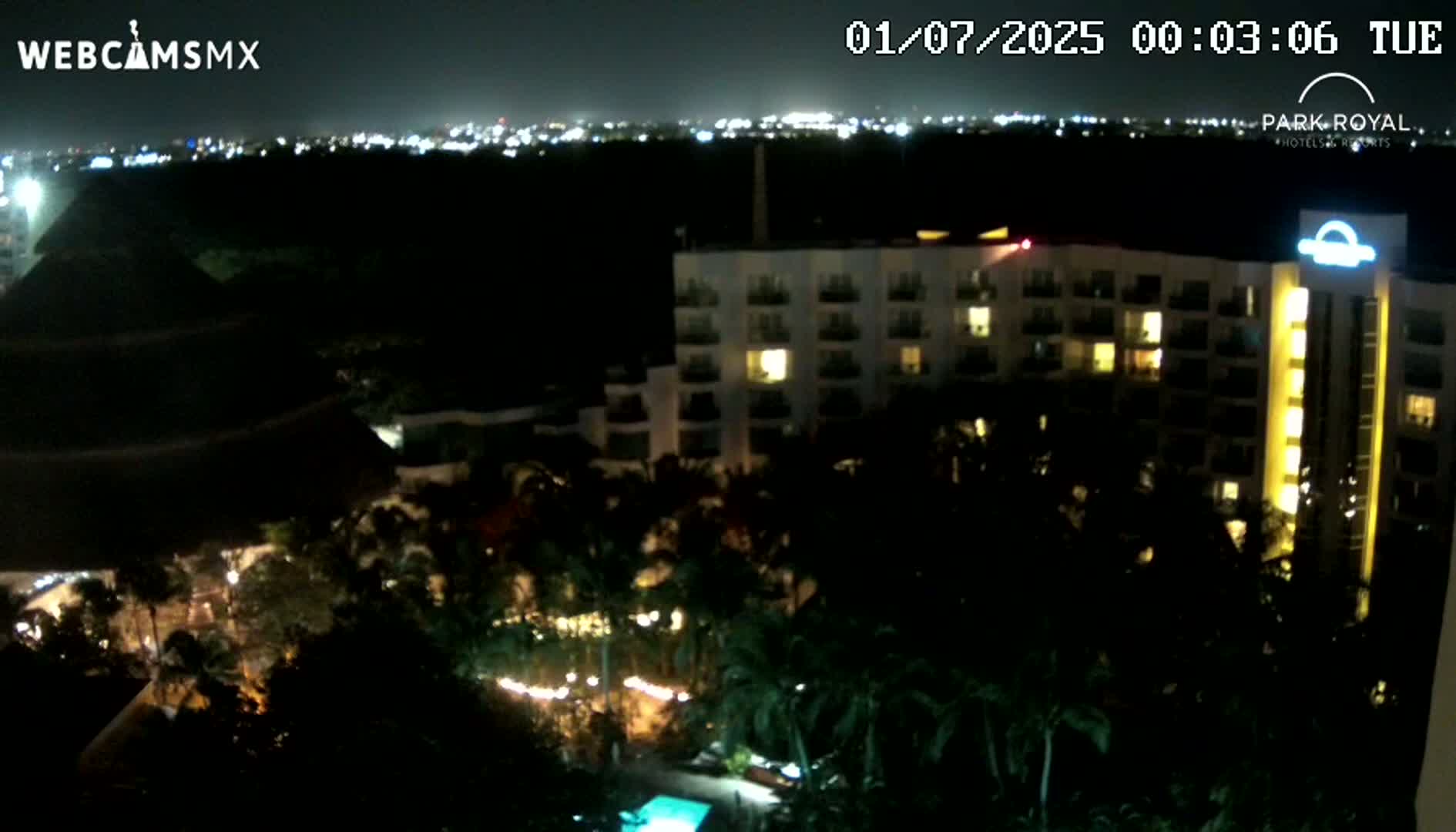 Cozumel Coast & City Skyline Live Cam - Municipio de Cozumel, Quintana Roo, Mexico
