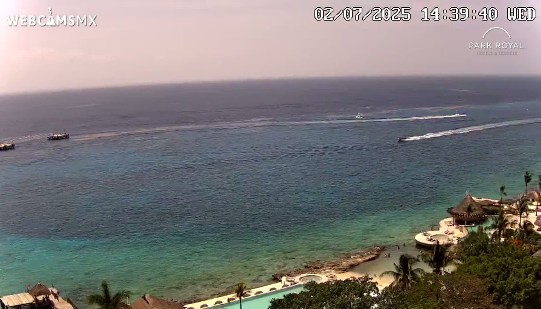 Cozumel Coast & City Skyline Live Cam - Municipio de Cozumel, Quintana Roo, Mexico