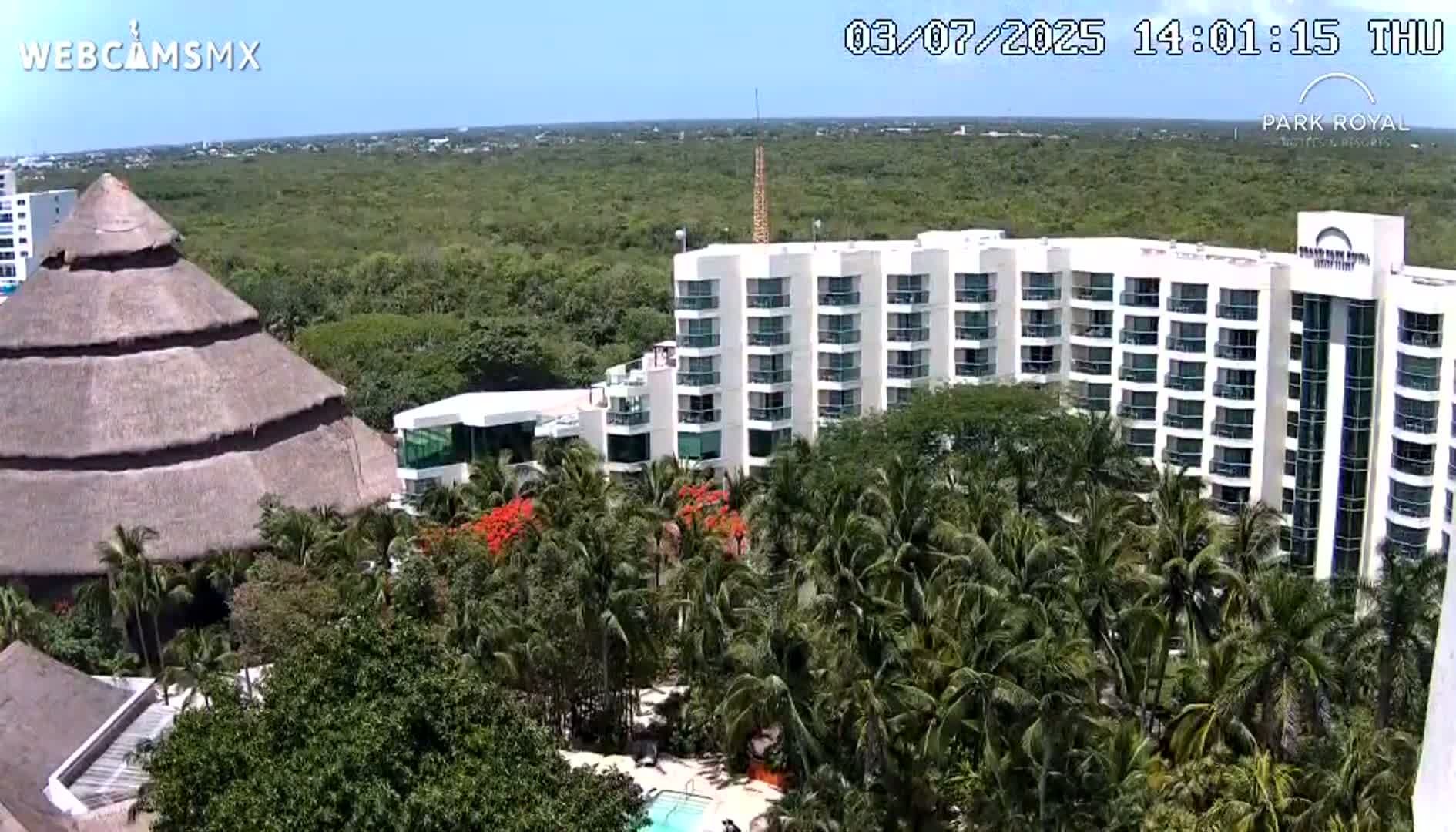 Cozumel Coast & City Skyline Live Cam - Municipio de Cozumel, Quintana Roo, Mexico