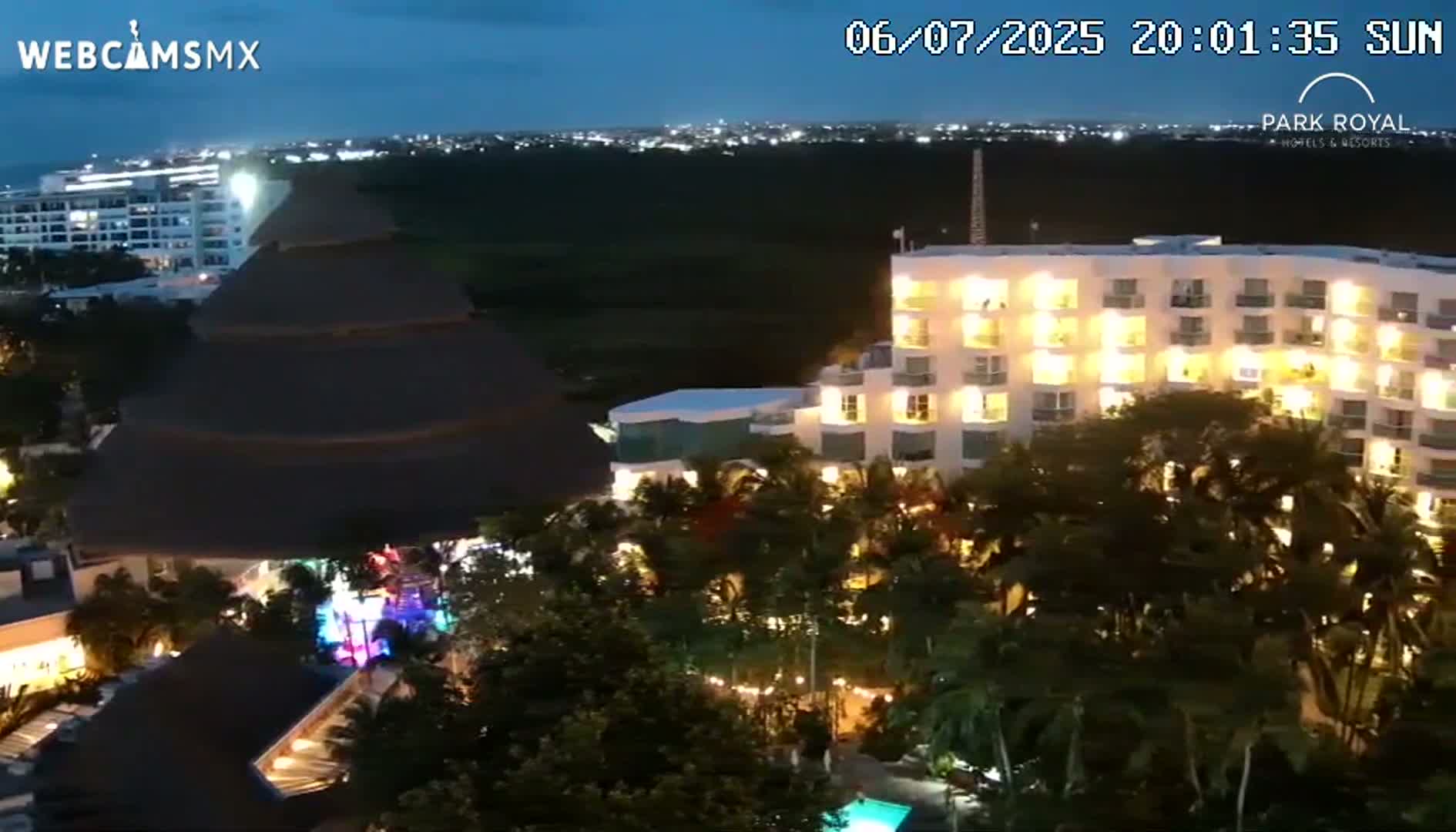 Cozumel Coast & City Skyline Live Cam - Municipio de Cozumel, Quintana Roo, Mexico