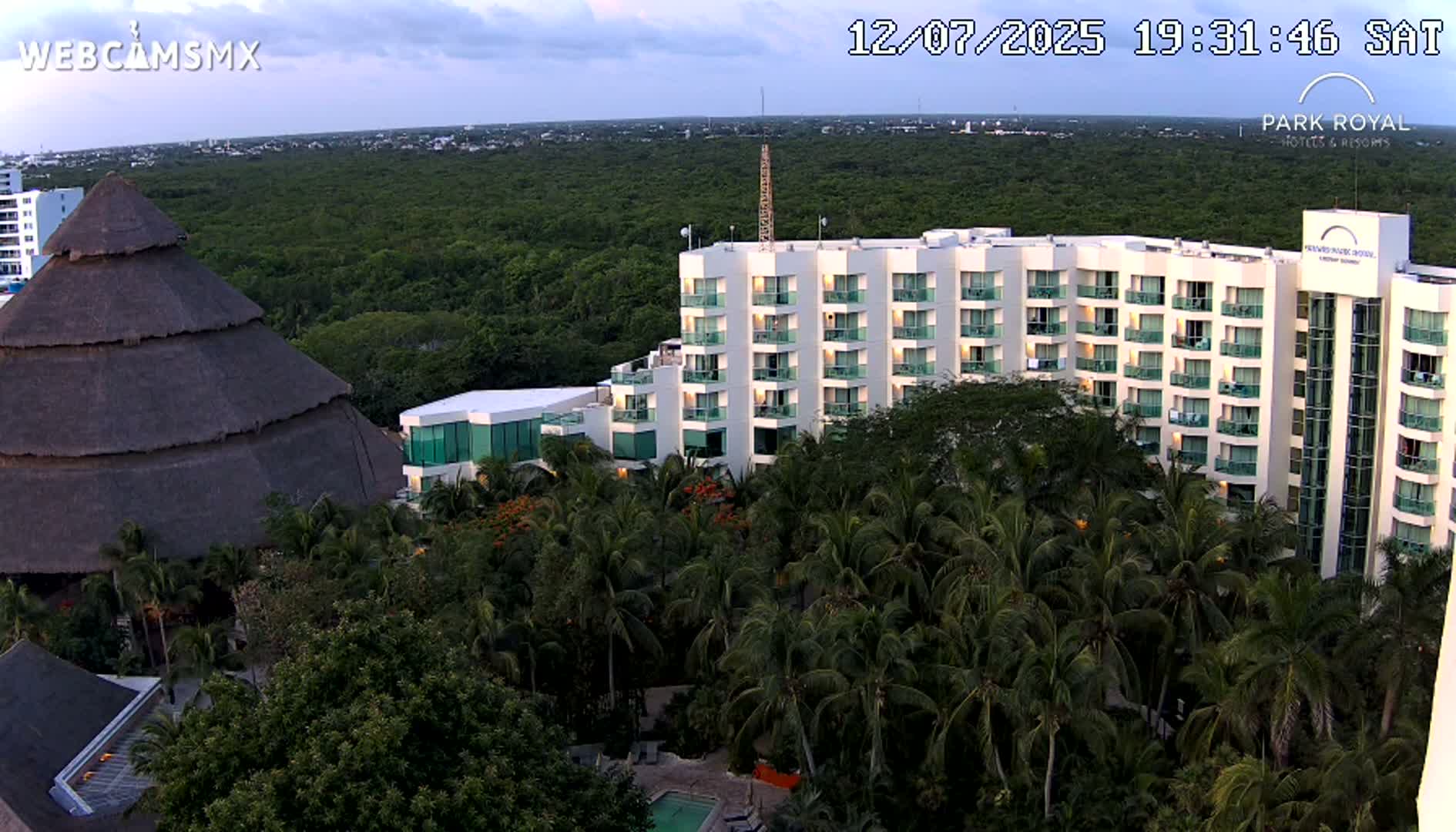Cozumel Coast & City Skyline Live Cam - Municipio de Cozumel, Quintana Roo, Mexico