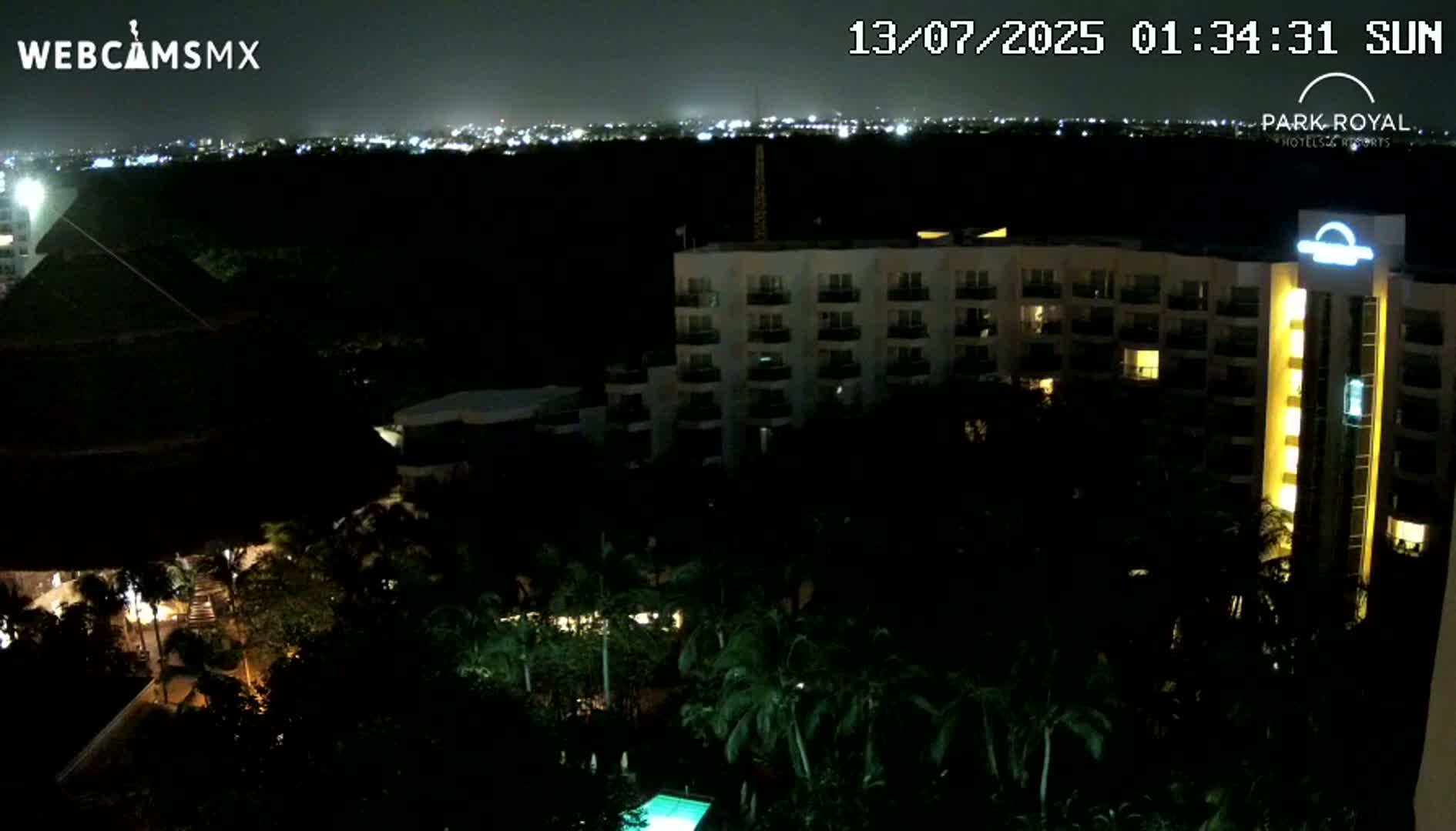 Cozumel Coast & City Skyline Live Cam - Municipio de Cozumel, Quintana Roo, Mexico