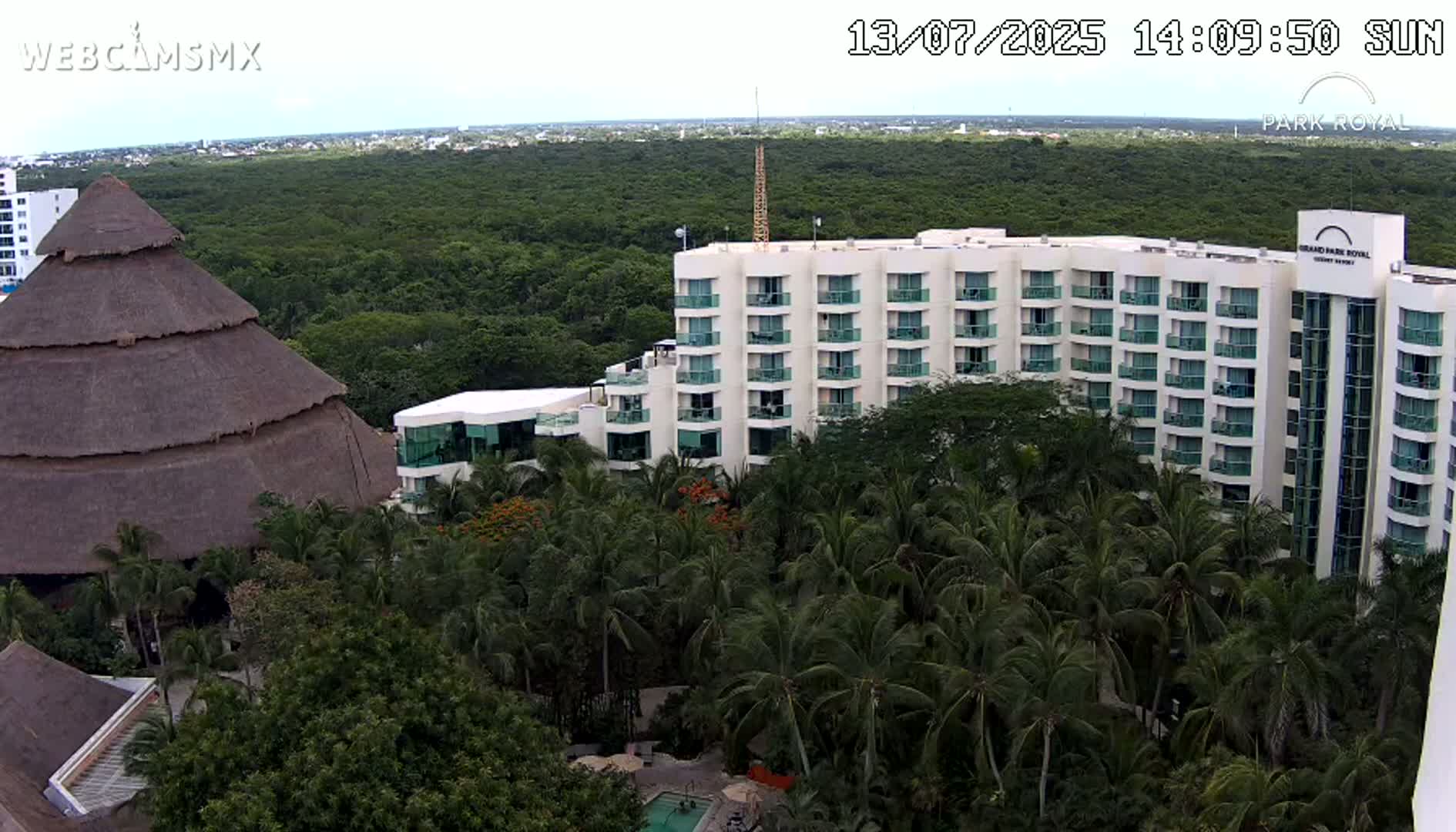 Cozumel Coast & City Skyline Live Cam - Municipio de Cozumel, Quintana Roo, Mexico