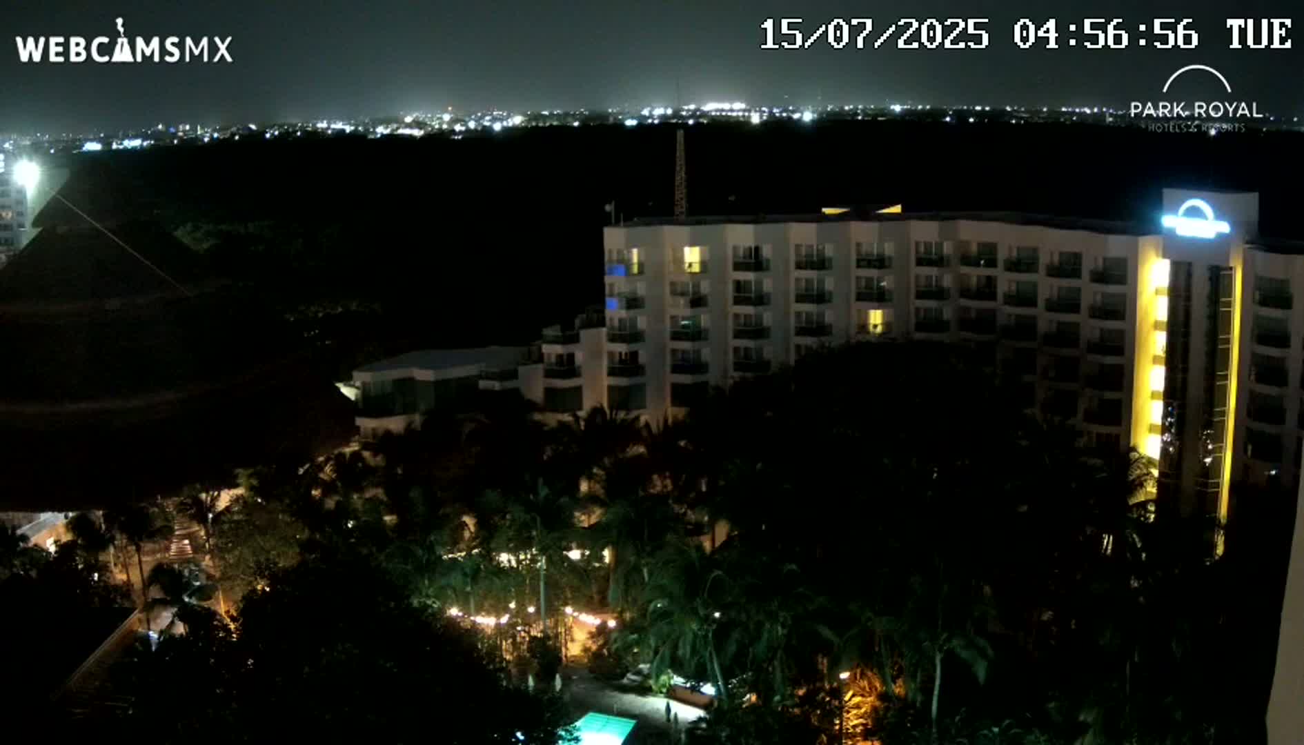 Cozumel Coast & City Skyline Live Cam - Municipio de Cozumel, Quintana Roo, Mexico