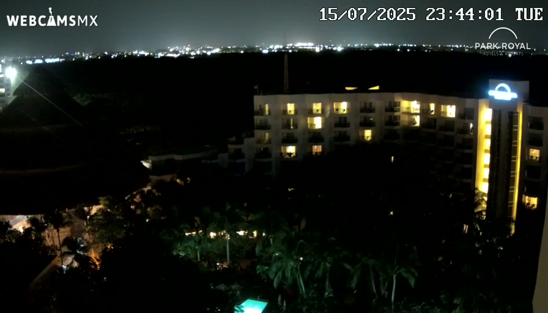 Cozumel Coast & City Skyline Live Cam - Municipio de Cozumel, Quintana Roo, Mexico