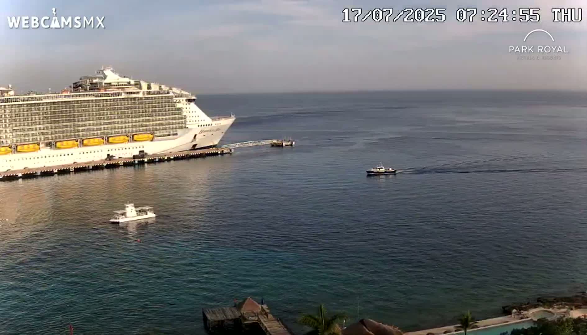Cozumel Coast & City Skyline Live Cam - Municipio de Cozumel, Quintana Roo, Mexico