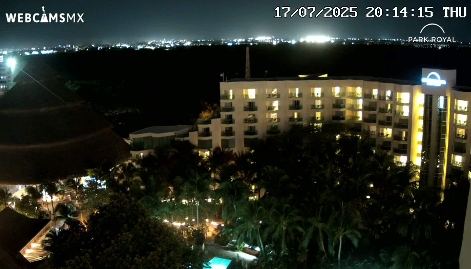 Cozumel Coast & City Skyline Live Cam - Municipio de Cozumel, Quintana Roo, Mexico