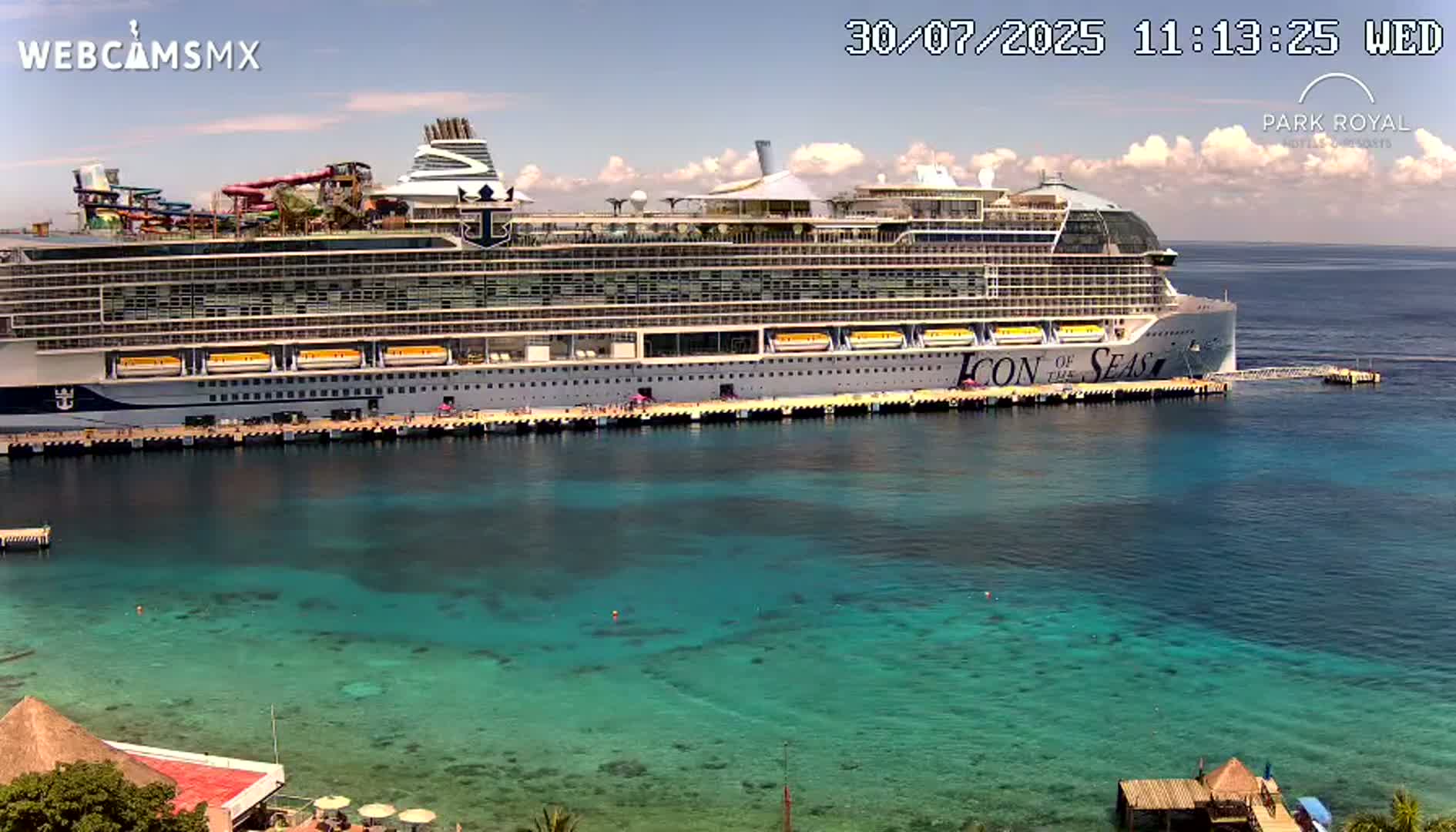 Cozumel Coast & City Skyline Live Cam - Municipio de Cozumel, Quintana Roo, Mexico
