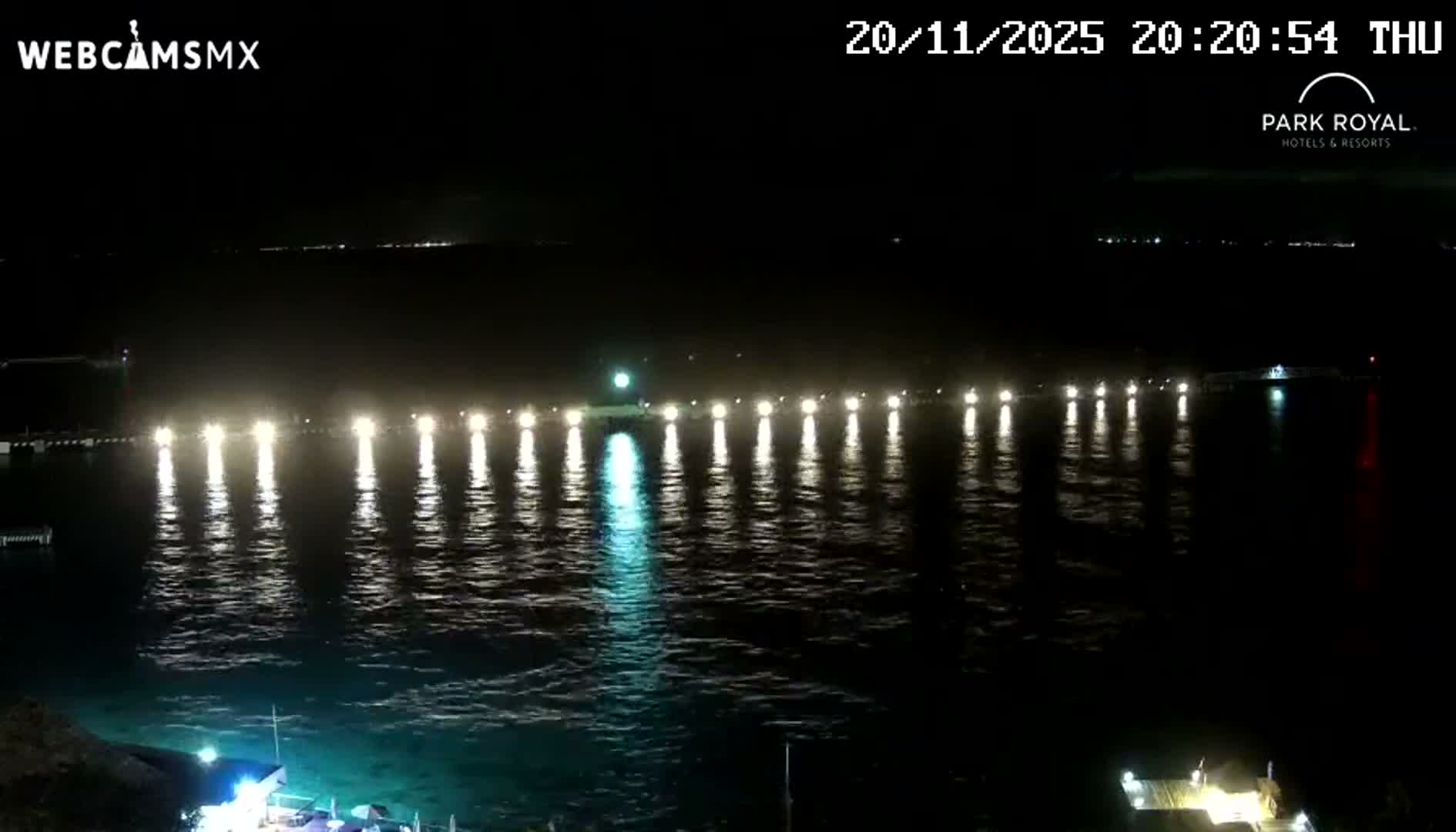 Cozumel Coast & City Skyline Live Cam - San Mugiel de Cozumel, Municipio de Cozumel, Quintana Roo, Mexico