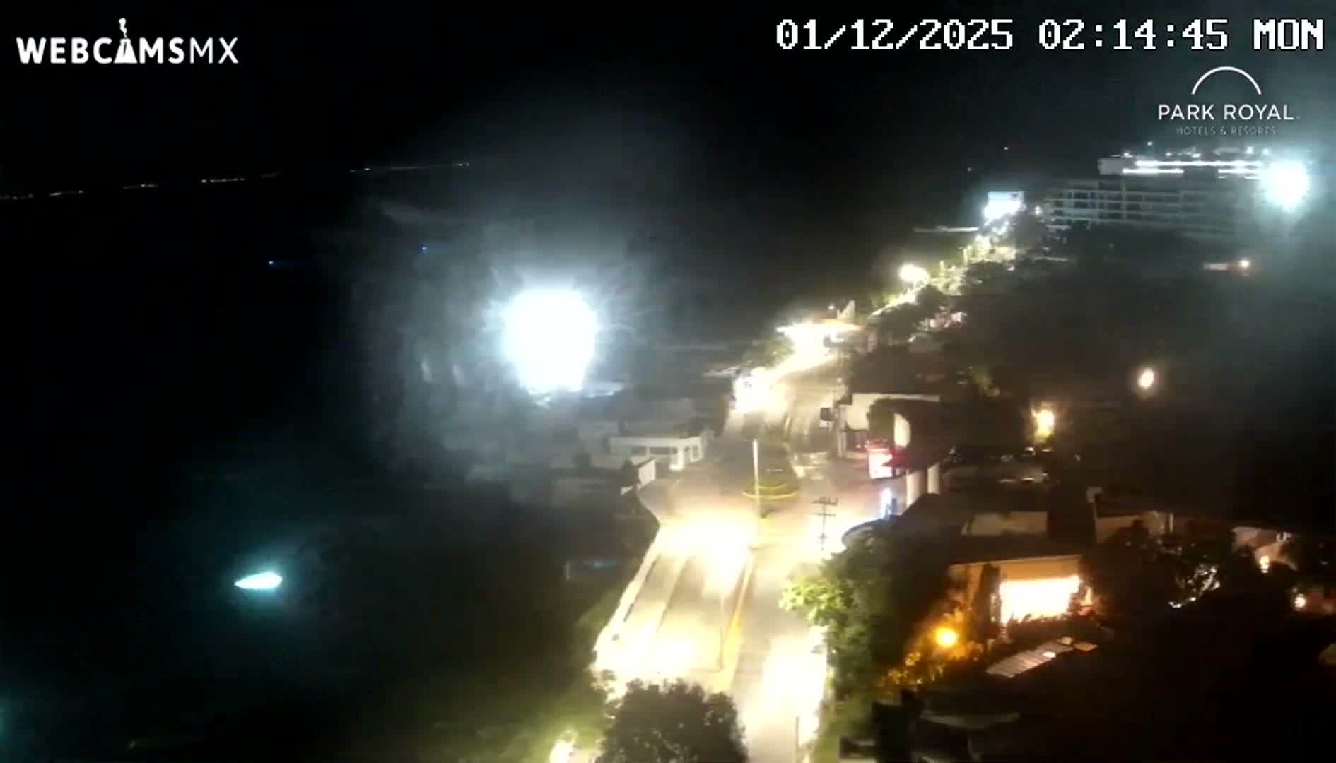 Cozumel Coast & City Skyline Live Cam - San Mugiel de Cozumel, Municipio de Cozumel, Quintana Roo, Mexico