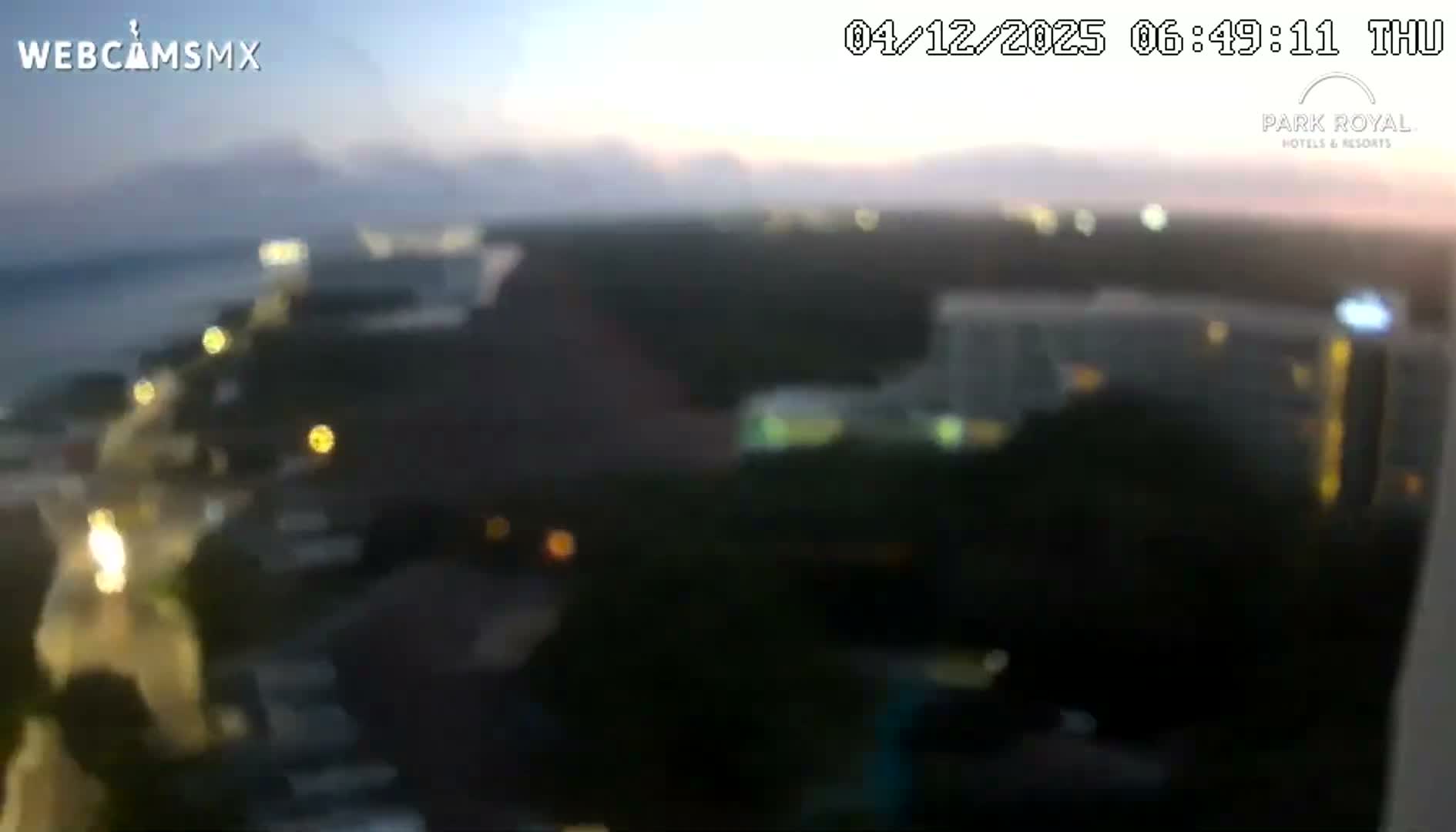 Cozumel Coast & City Skyline Live Cam - San Mugiel de Cozumel, Municipio de Cozumel, Quintana Roo, Mexico