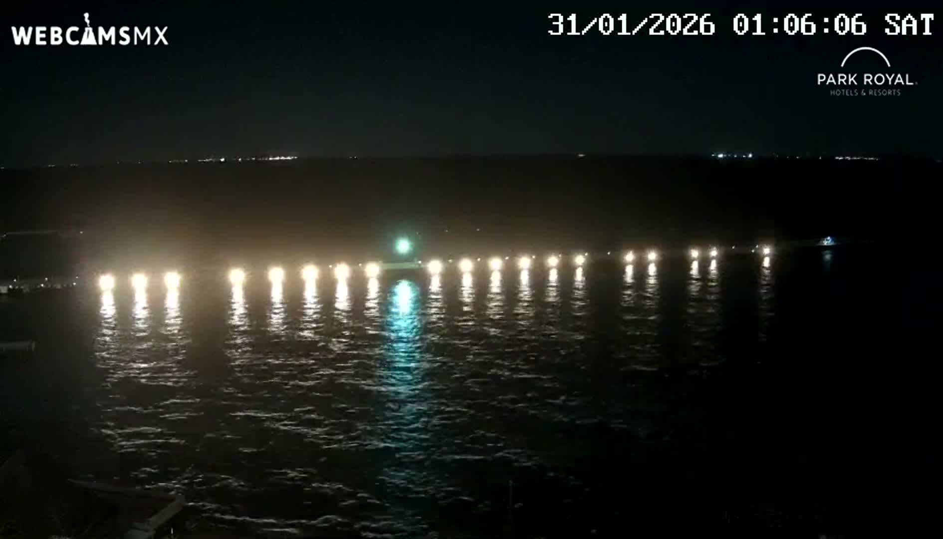 Cozumel Coast & City Skyline Live Cam - San Mugiel de Cozumel, Municipio de Cozumel, Quintana Roo, Mexico