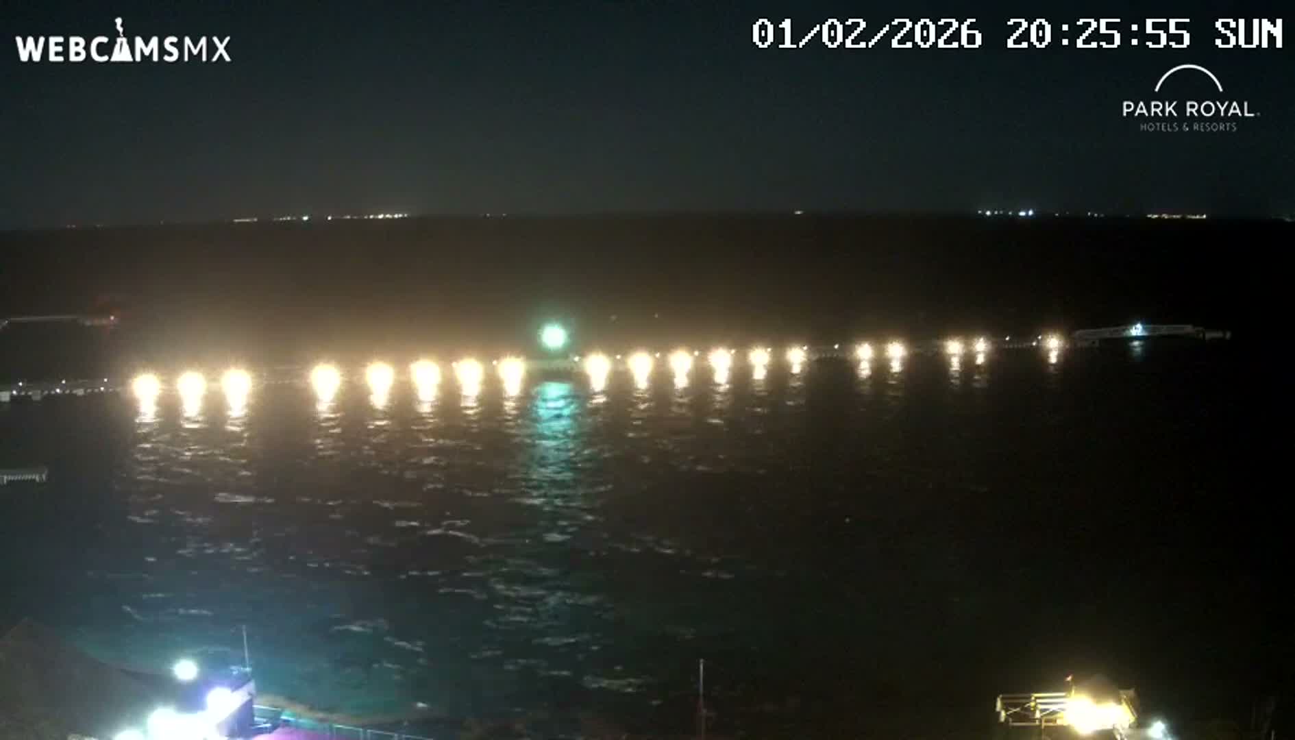 Cozumel Coast & City Skyline Live Cam - San Mugiel de Cozumel, Municipio de Cozumel, Quintana Roo, Mexico
