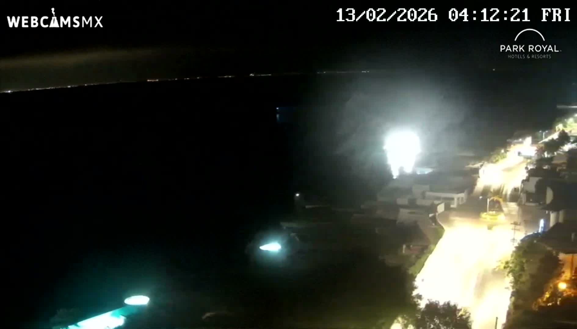 Cozumel Coast & City Skyline Live Cam - San Mugiel de Cozumel, Municipio de Cozumel, Quintana Roo, Mexico