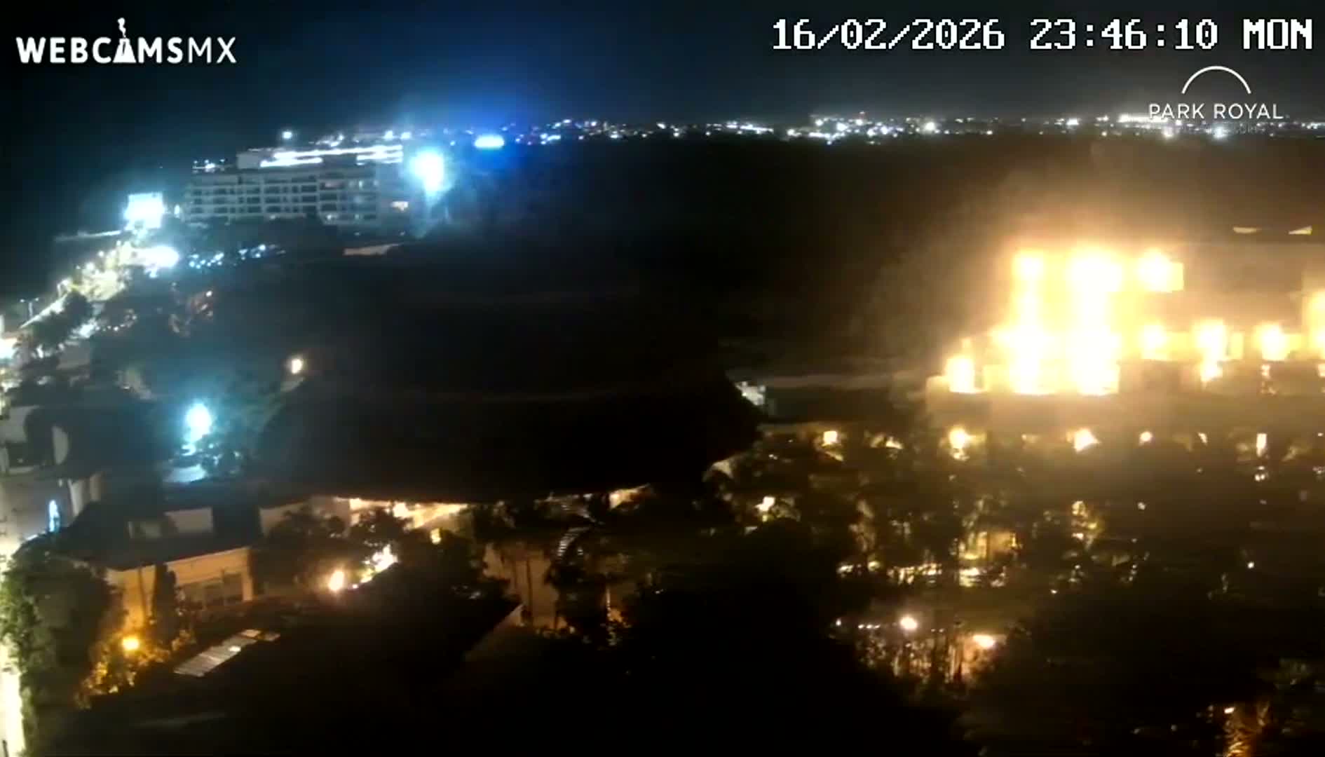 Cozumel Coast & City Skyline Live Cam - San Mugiel de Cozumel, Municipio de Cozumel, Quintana Roo, Mexico